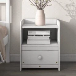 Aybihous3 Twin Bed With Headboard And Footboard For Kids, Teens, Adults,with A Nightstand,Wite (White) 10 Aybihous3 Twin Bed With Headboard And Footboard For Kids, Teens, Adults,with A Nightstand,Wite (White) -Safavieh Furniture 41M0nkJ8K5L