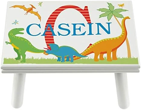 Let’s Make Memories Personalized My Own Name Step Stool - Children’s Step Stool - Sturdy Wood – Non-Toxic Paint, Sealer - Unicorn Design - White - 14’Wx9.25”Lx8.75”H - Ages 3+ 7 Let’s Make Memories Personalized My Own Name Step Stool - Children’s Step Stool - Sturdy Wood – Non-Toxic Paint, Sealer - Unicorn Design - White - 14’Wx9.25”Lx8.75”H - Ages 3+ - Image 7