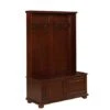 Powell Furniture Chadwick Hall Tree, Cherry,