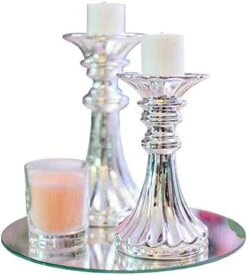 Round Glass Mirror- 10" Home/Centerpiece - 1/4" Thick - Flat Polished 28 Round Glass Mirror- 10" Home/Centerpiece - 1/4" Thick - Flat Polished -Safavieh Furniture 41MVlsLsa2L. AC 1