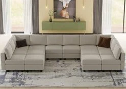 Belffin Modular Large Sectional Sofa With Storage Seat Oversized U Shaped Couch With Reversible Chaise Modular Sofa Set With Ottoman Velvet Green 14 Belffin Modular Large Sectional Sofa With Storage Seat Oversized U Shaped Couch With Reversible Chaise Modular Sofa Set With Ottoman Velvet Green -Safavieh Furniture 41Me0lsFI5L. AC