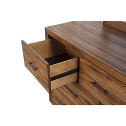 Alpine Furniture Trinidad Dresser, 7-Drawer, Brown 6 Alpine Furniture Trinidad Dresser, 7-Drawer, Brown -Safavieh Furniture 41NXMgzqQ8L