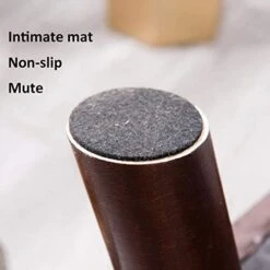 Upholstered Footstool, Pouf Chair Multifunctional Changing Shoe Stool With Wooden Leg For Bedroom, Living Room, Office,S3 (S2) High Capacity -Safavieh Furniture 41Nbm9y6yML