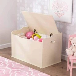 KidKraft Austin Toy Box - Vanilla -Safavieh Furniture 41NmCm1VQJL