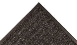 Notrax - 117S0034CH 117 Heritage Rib Entrance Mat, For Lobbies And Indoor Entranceways, 3' Width X 4' Length X 3/8" Thickness, Charcoal