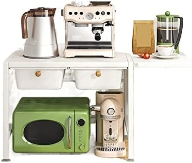 LUCBEI Microwave Oven Rack Kitchen Microwave Storage Rack, Multifunctional Household Countertop With Drawers, Oven, Electric Rice Cooker, Air Fryer Storage Rack Kitchen Storage Rack 5 LUCBEI Microwave Oven Rack Kitchen Microwave Storage Rack, Multifunctional Household Countertop With Drawers, Oven, Electric Rice Cooker, Air Fryer Storage Rack Kitchen Storage Rack - Image 5