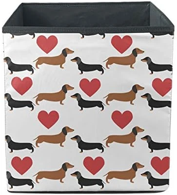 Dremagia Collapsible Storage Box Bin Cube Fabric Open Toy Chest Container, Yellow School Bus 13 Dremagia Collapsible Storage Box Bin Cube Fabric Open Toy Chest Container, Yellow School Bus - Image 13