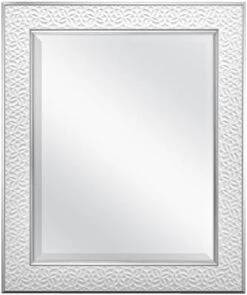 MCS Nordic Blossom Large Wall Mirror, Modern Rectangle Mirror Home Decor For Living Room, Bedroom, Or Bathroom, 27 By 33 Inch, White 9 MCS Nordic Blossom Large Wall Mirror, Modern Rectangle Mirror Home Decor For Living Room, Bedroom, Or Bathroom, 27 By 33 Inch, White -Safavieh Furniture 41OajbZGHkL. AC