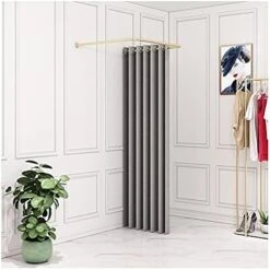 SHIJINHAO Portable Locker Room, Clothing Store Fitting Room Floor-Standing Mobile Shielding Privacy Protection Fitting Room, Cut Off Used For The Mall, Boutiques (Color : White, Size : 80x80cm) 11 SHIJINHAO Portable Locker Room, Clothing Store Fitting Room Floor-Standing Mobile Shielding Privacy Protection Fitting Room, Cut Off Used For The Mall, Boutiques (Color : White, Size : 80x80cm) -Safavieh Furniture 41OceuGtyUS. AC