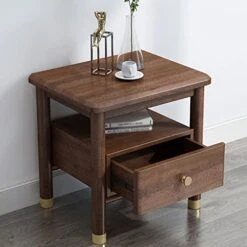 BDDIE Nightstand Bedside Table Home Living Room Bedroom New Chinese Style Small Side Cabinet Bedside Table Storage Cabinet Drawer Storage Cabinet End Table For Bedroom, Living Room, College Dorm 11 BDDIE Nightstand Bedside Table Home Living Room Bedroom New Chinese Style Small Side Cabinet Bedside Table Storage Cabinet Drawer Storage Cabinet End Table For Bedroom, Living Room, College Dorm -Safavieh Furniture 41OvhLiZIYL