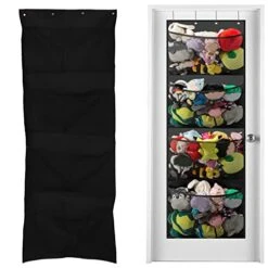 Stuffed Animal Hanging Storage, Space Saving Stuffed Animal Holder Elastic Keep Prevent Deformation For Bedroom -Safavieh Furniture 41PPUgwbBxL