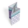 Bacati - Paisley Kids Storage (Collapsible Hamper 14 X 14 X 19 Inches, Lilac/Purple/Aqua)