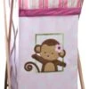 Kids Line Hamper, Sweet Monkey (Discontinued By Manufacturer)