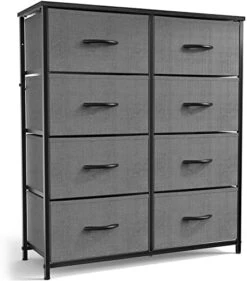 SMUG Dresser, Drawers Dresser For Bedroom Cabinet Organizers Wood Top Table Furniture With 8 Fabric Storage Drawers Chest Tower Unit, Chest Of Drawers For Closet, Living Room, Hallway, Porch -Safavieh Furniture 41QG67eOWwL. AC