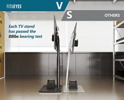 FITUEYES Swivel Floor TV Stand For 32 To 70 Inch TVs Tall Universal TV Stand Mount With Sturdy Wood Base, Space Saving For Corner Bedroom… 9 FITUEYES Swivel Floor TV Stand For 32 To 70 Inch TVs Tall Universal TV Stand Mount With Sturdy Wood Base, Space Saving For Corner Bedroom… -Safavieh Furniture 41Qg8y5BqAL