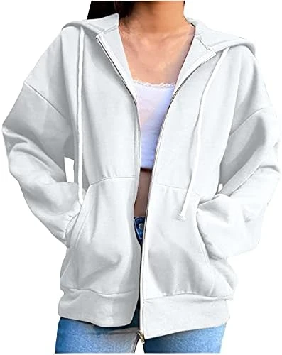 Full Zip Hoodies For Women Fashion Long Sleeve Christmas Xmas Tree Print Sweatshirt Casual Pockets Tops Coat 7 Full Zip Hoodies For Women Fashion Long Sleeve Christmas Xmas Tree Print Sweatshirt Casual Pockets Tops Coat - Image 7