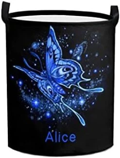 FELIZSTORE Laundry Basket With Name,Custom Princess Gold Crown Diamond Laundry Hamper Storage Bin Organizer With Handles For Clothes,Toy,Nursery -Safavieh Furniture 41QvQCdqUKL. AC