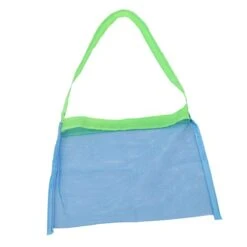 Kids Mesh Beach Bag, Kids Mesh Candy Bag, Shell Collecting Large Capacity Mesh Candy Bag For Holding Sand Toys