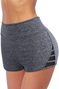 MatureGirl Women's High Waist Fitness Running Non- Yoga Shorts Yoga Pants Men Shorts (Black, L) 19 MatureGirl Women's High Waist Fitness Running Non- Yoga Shorts Yoga Pants Men Shorts (Black, L) -Safavieh Furniture 41RHKUGxPDL. AC