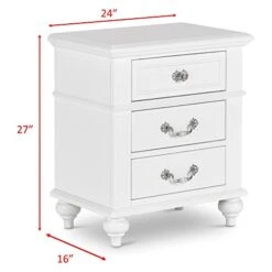 Picket House Furnishings Annie Nightstand In White -Safavieh Furniture 41RKYt7OFiL