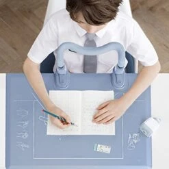 Prevention, Kids Desk Sitting Posture Corrector Birdcage StandsCages Accessories (Children's 3M-Athens Blue) 9 Prevention, Kids Desk Sitting Posture Corrector Birdcage StandsCages Accessories (Children's 3M-Athens Blue) -Safavieh Furniture 41RKoGVHHAL