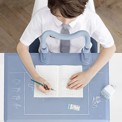 Prevention, Kids Desk Sitting Posture Corrector Birdcage StandsCages Accessories (Children's 3M-Athens Blue) 3 Prevention, Kids Desk Sitting Posture Corrector Birdcage StandsCages Accessories (Children's 3M-Athens Blue) - Image 3