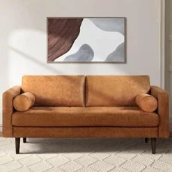 POLY & BARK Napa Lounge Chair In Full-Grain Pure-Aniline Italian Tanned Leather In Cognac Tan 24 POLY & BARK Napa Lounge Chair In Full-Grain Pure-Aniline Italian Tanned Leather In Cognac Tan -Safavieh Furniture 41RT4sgd8GL. AC 1