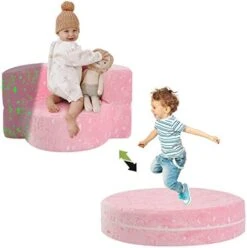 MeMoreCool Kids Couch For Playroom, Toddler Couch Fold Out, Glow In The Dark Toddler Sofa, Dinosaur Toddler Sofa For Girls And Boys, Kids Chair For Bedroom Lounge, Kids Couch And Sofa 21 MeMoreCool Kids Couch For Playroom, Toddler Couch Fold Out, Glow In The Dark Toddler Sofa, Dinosaur Toddler Sofa For Girls And Boys, Kids Chair For Bedroom Lounge, Kids Couch And Sofa -Safavieh Furniture 41RXYEifK6L. AC