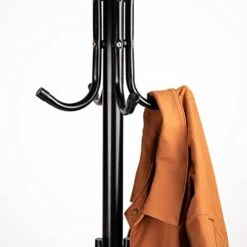 Mind Reader COATRACK11 Standing Metal Coat Rack Hat Hanger 11 Hook For Jacket, Purse, Scarf, Umbrella Tree Stand, Black 9 Mind Reader COATRACK11 Standing Metal Coat Rack Hat Hanger 11 Hook For Jacket, Purse, Scarf, Umbrella Tree Stand, Black -Safavieh Furniture 41RZJ77dTmL
