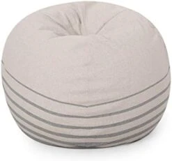 Christopher Knight Home Hudgeons 5 Foot Striped Bean Bag - Natural/Brown Stripes 28 Christopher Knight Home Hudgeons 5 Foot Striped Bean Bag - Natural/Brown Stripes -Safavieh Furniture 41S1nJT4xL. AC