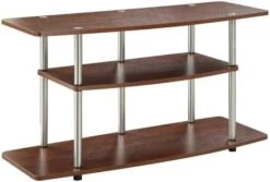 Convenience Concepts Designs2Go 3-Tier Wide TV Stand, White 12 Convenience Concepts Designs2Go 3-Tier Wide TV Stand, White -Safavieh Furniture 41T9cPUo0GL. AC