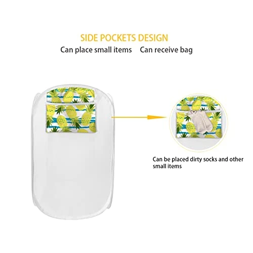 NRBEAWD Horse Laundry Hamper Pop Up Basket Kids Collapsible Foldable Hampers With Handles,Nursery Bins & Boxes 5 NRBEAWD Horse Laundry Hamper Pop Up Basket Kids Collapsible Foldable Hampers With Handles,Nursery Bins & Boxes - Image 5