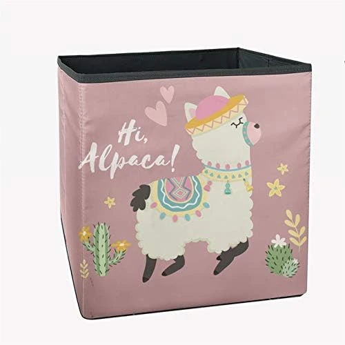 Dremagia Collapsible Storage Box Bin Cube Fabric Open Toy Chest Container, Yellow School Bus 8 Dremagia Collapsible Storage Box Bin Cube Fabric Open Toy Chest Container, Yellow School Bus - Image 8