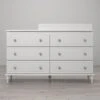 Little Seeds Rowan Valley Laren 6 Drawer Changing Table, White
