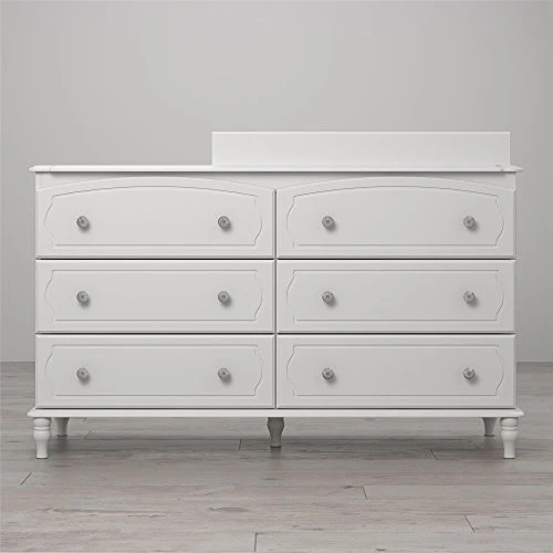 Little Seeds Rowan Valley Laren 6 Drawer Changing Table, White 1 Little Seeds Rowan Valley Laren 6 Drawer Changing Table, White