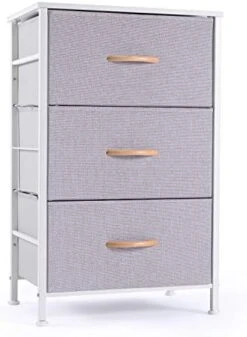 ROMOON Nightstand Chest With 3 Fabric Drawers, Bedside Furniture, Lightweight Accent Table, Storage Drawer Unit With Wood Top Fabric Bins For Bedroom, Hallway, Entryway, Closets,Nursery-Espresso 13 ROMOON Nightstand Chest With 3 Fabric Drawers, Bedside Furniture, Lightweight Accent Table, Storage Drawer Unit With Wood Top Fabric Bins For Bedroom, Hallway, Entryway, Closets,Nursery-Espresso -Safavieh Furniture 41Tf8 qMwaL. AC