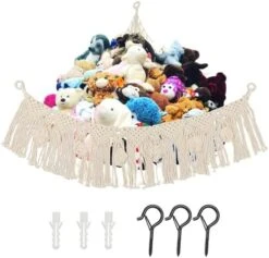 Morxy Stuffed Animal Net Or Hammock - Bohemian Style Toy Hammock For Stuffed Animals - Strong Hand Woven Stuffed Animal Hammock - Easy To Install Toy Net Hammock For Stuffed Animals (Green) 12 Morxy Stuffed Animal Net Or Hammock - Bohemian Style Toy Hammock For Stuffed Animals - Strong Hand Woven Stuffed Animal Hammock - Easy To Install Toy Net Hammock For Stuffed Animals (Green) -Safavieh Furniture 41TuTVEMC9L. AC