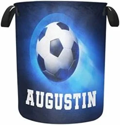 Custom Large Laundry Basket With Name, Personalized Collapsible Laundry Bag For Bathroom Living Room Bedroom Baby Nursery, Foldable Laundry Hamper For Adult Boys Girls Gift 15.7 * 19.6inch -Safavieh Furniture 41V3BlZYO7L. AC