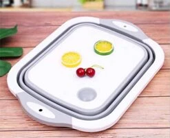 KJHD Household Kitchen Folding Wash Portable Sink Bucket Plastic Foldable Basin Travel Outdoor Camping Tools (Color : Blue, Size : 30 * 40cm) -Safavieh Furniture 41VLzluuBkL