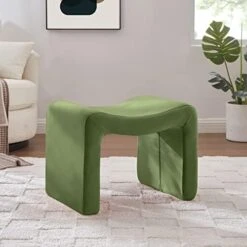 VANOMi Small Footstool Ottoman, Multi-Functional Modern Foot Stool, Sofa Footrest Extra Seating For Living Room, Entryway, Hallways And Bedrooms -Safavieh Furniture 41VQLSFKUpL. AC