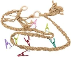 CHICIRIS Stuffed Animal Toy Stand, Strong Wallmounting Ability Spacesaving Stuffed Animal Display Chain For Children's Room (Beige) -Safavieh Furniture 41ViAmj5HbL. AC