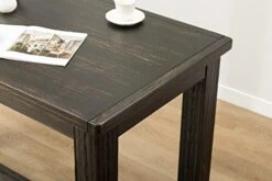 Roundhill Furniture Lotusville Antique Rectangular Wood Bar Height Dining Table 11 Roundhill Furniture Lotusville Antique Rectangular Wood Bar Height Dining Table -Safavieh Furniture 41WBiSu6fZL