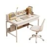 Acquire Rectangular Table Bedroom Girl Workbench Table Student Study Computer Desk Without Chair (Color : D, Size : 140cm)