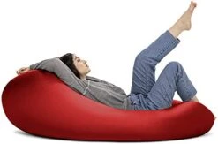 Jaxx Nimbus Spandex Bean Bag Chair For Adults-Furniture For Rec, Family Rooms And More, Large, Navy 17 Jaxx Nimbus Spandex Bean Bag Chair For Adults-Furniture For Rec, Family Rooms And More, Large, Navy -Safavieh Furniture 41WUNrtpInS. AC