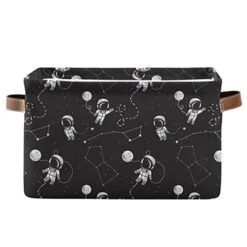 Rectangular Storage Bin Animals Wood Fox Basket With Handles - Nursery Storage, Laundry Hamper, Book Bag, Gift Baskets -Safavieh Furniture 41WuMY g GL