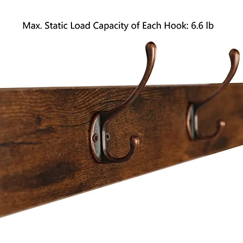 GuanJun Shoes Bench Storage Stable Hall Tree Shoes Coat Rack With Hooks 5-in-1 Industrial Coat Rack Shelf 3 Tier Shoe Storage Bench Metal Frame For Living Room Hallway Doorway Bedroom 3 GuanJun Shoes Bench Storage Stable Hall Tree Shoes Coat Rack With Hooks 5-in-1 Industrial Coat Rack Shelf 3 Tier Shoe Storage Bench Metal Frame For Living Room Hallway Doorway Bedroom - Image 3