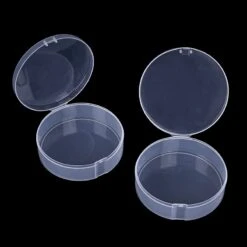 Miihello 2PCS Puff Box PP Storage Case Cosmetic Case Uses: To Store Powder Puffs 8 Miihello 2PCS Puff Box PP Storage Case Cosmetic Case Uses: To Store Powder Puffs -Safavieh Furniture 41YSAzxfv5L