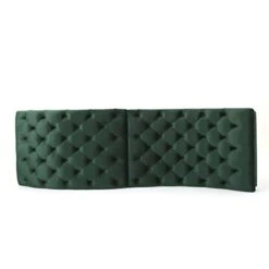 Christopher Knight Home Garret Tufted Velvet Chaise Lounge, Emerald / Dark Brown -Safavieh Furniture 41YgDUhTDZL