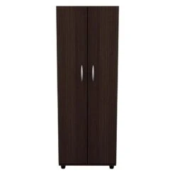 Inval 4-Shelf 2-Door Kitchen Pantry Storage Cabinet, Espresso 9 Inval 4-Shelf 2-Door Kitchen Pantry Storage Cabinet, Espresso -Safavieh Furniture 41YiMTAFS1L