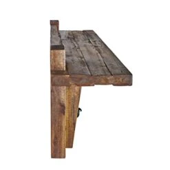 Alaterre Furniture Durango 60" L Industrial Wood Coat Hook Entryway Shelf -Safavieh Furniture 41Yq2oPRkXL